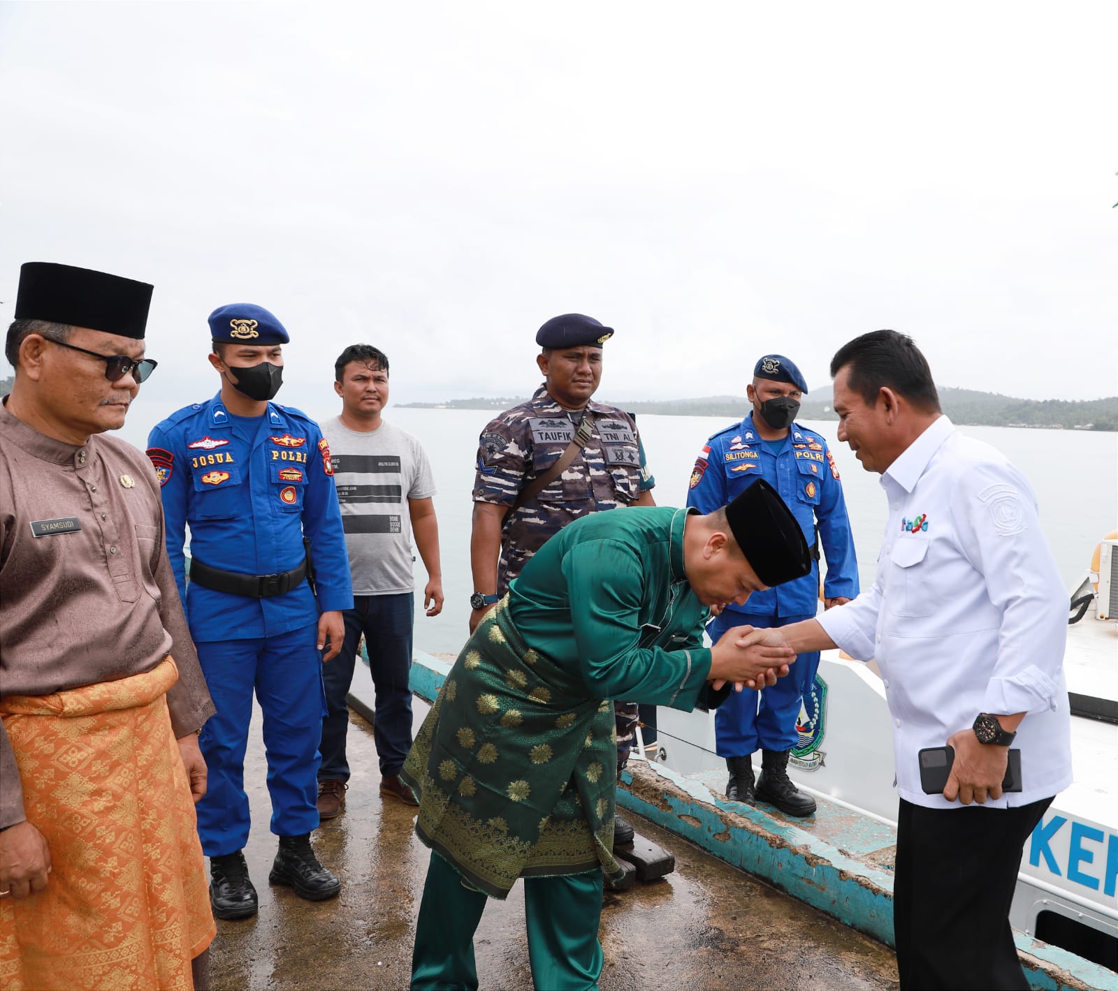 gubernur kepri kunker lingga