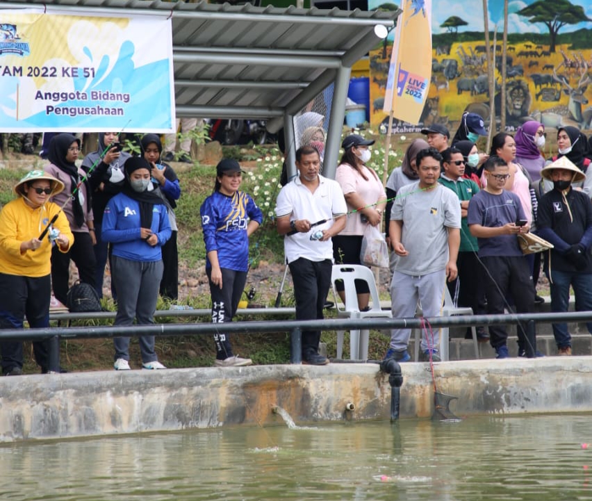 mancing mania taman rusa sekupang