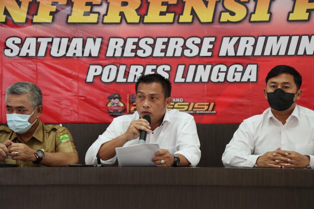 satreskrim polres lingga akp rustam efendi