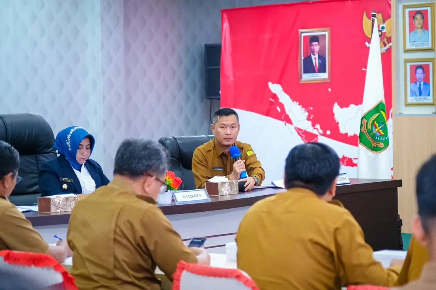 Wako Tanjungpinang Pimpin Rapat Bulanan Bersama Opd