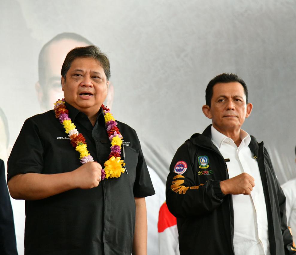 Menko Airlangga Bersama Gub Kepri