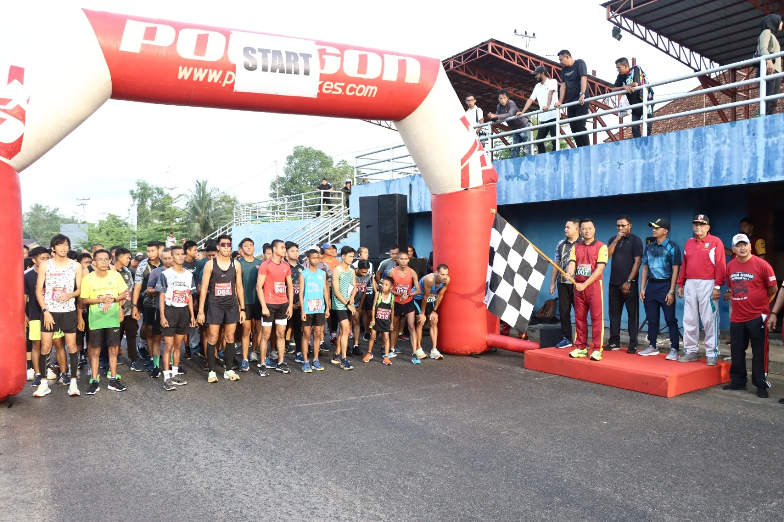 Fun Run 10 Km Polres Lingga