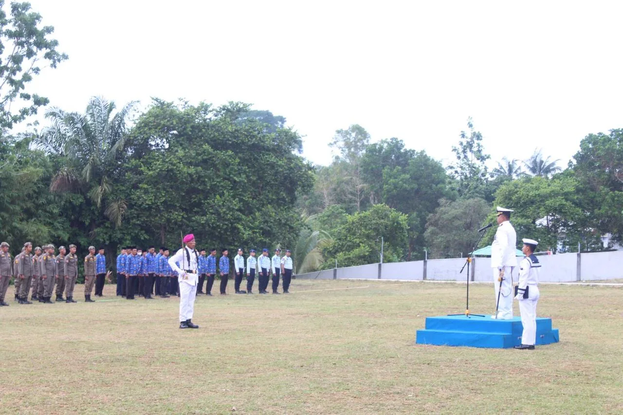 Harlah Pancasila Lanal Dabo Singkep