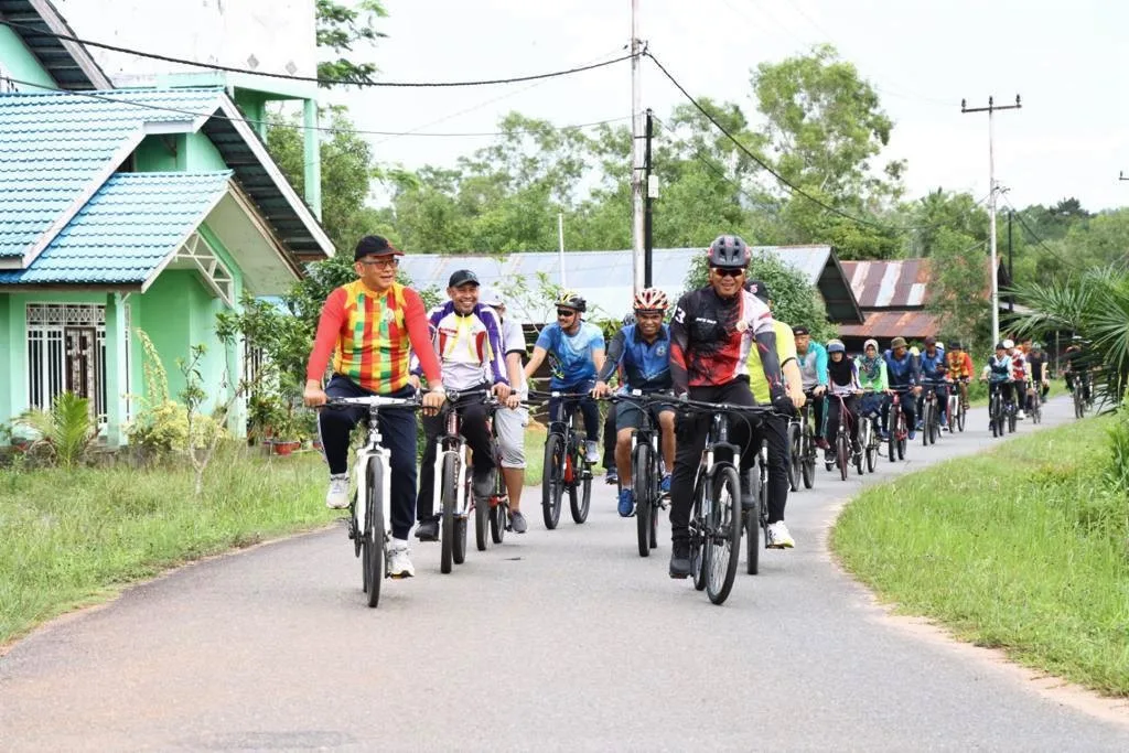 Polres Lingga Bersepeda Santai