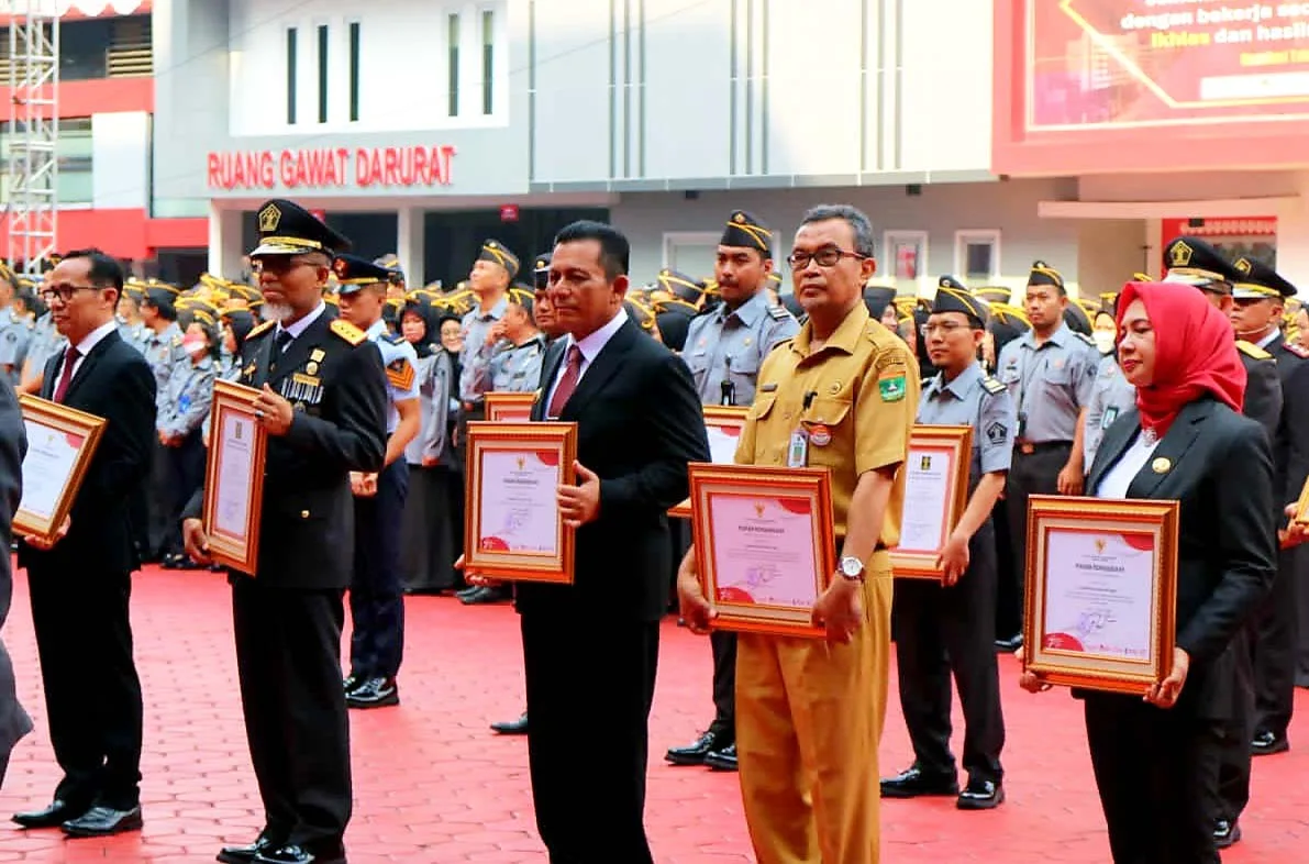 Kemenkumham Beri Penghargaan Ke Ansar Ahmad