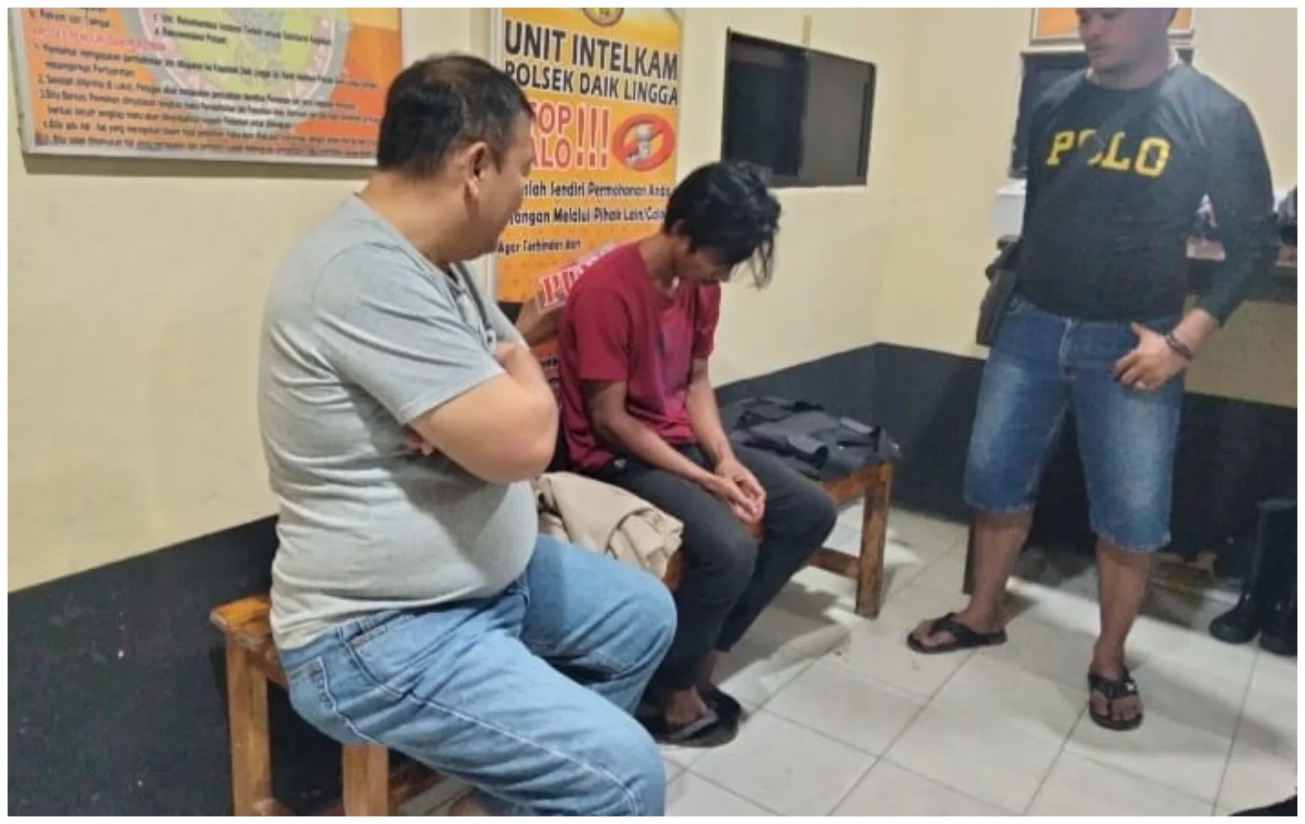 Polsek Daik Tangkap Pelaku Begal