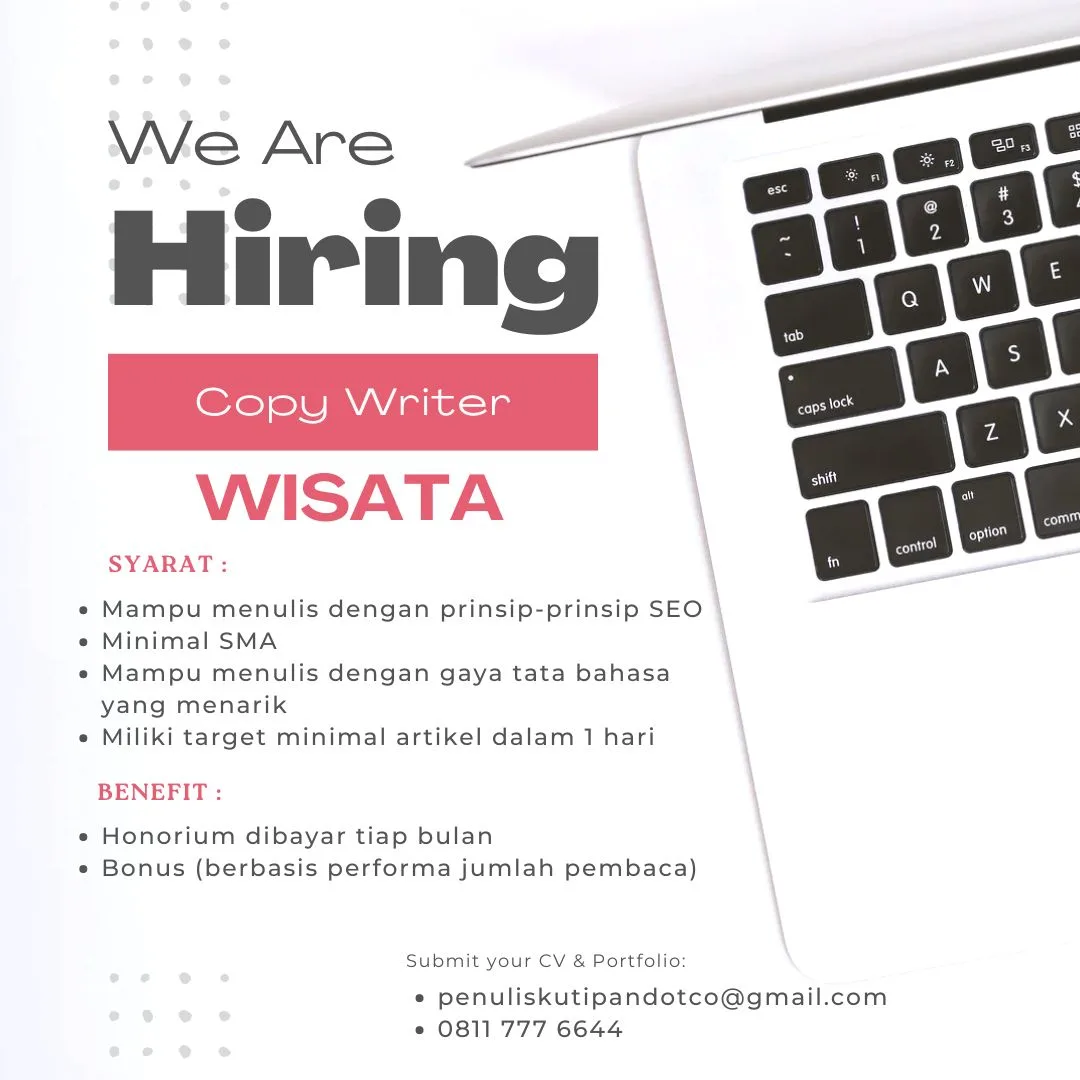 White We Are Hiring Copy Writer Instagram Post (2)