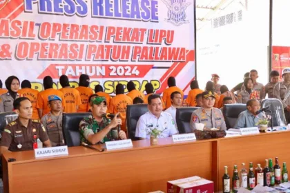 Polisi Sidrap Bongkar 16 Kasus Selama Juli Ada Judi Online Sampai Prostitusi 29 (2)