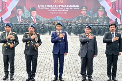 Presiden Jokowi Hadiri Apel Kesiapan Pengamanan Pelantikan Presiden Dan Wakil Presiden 2024 57