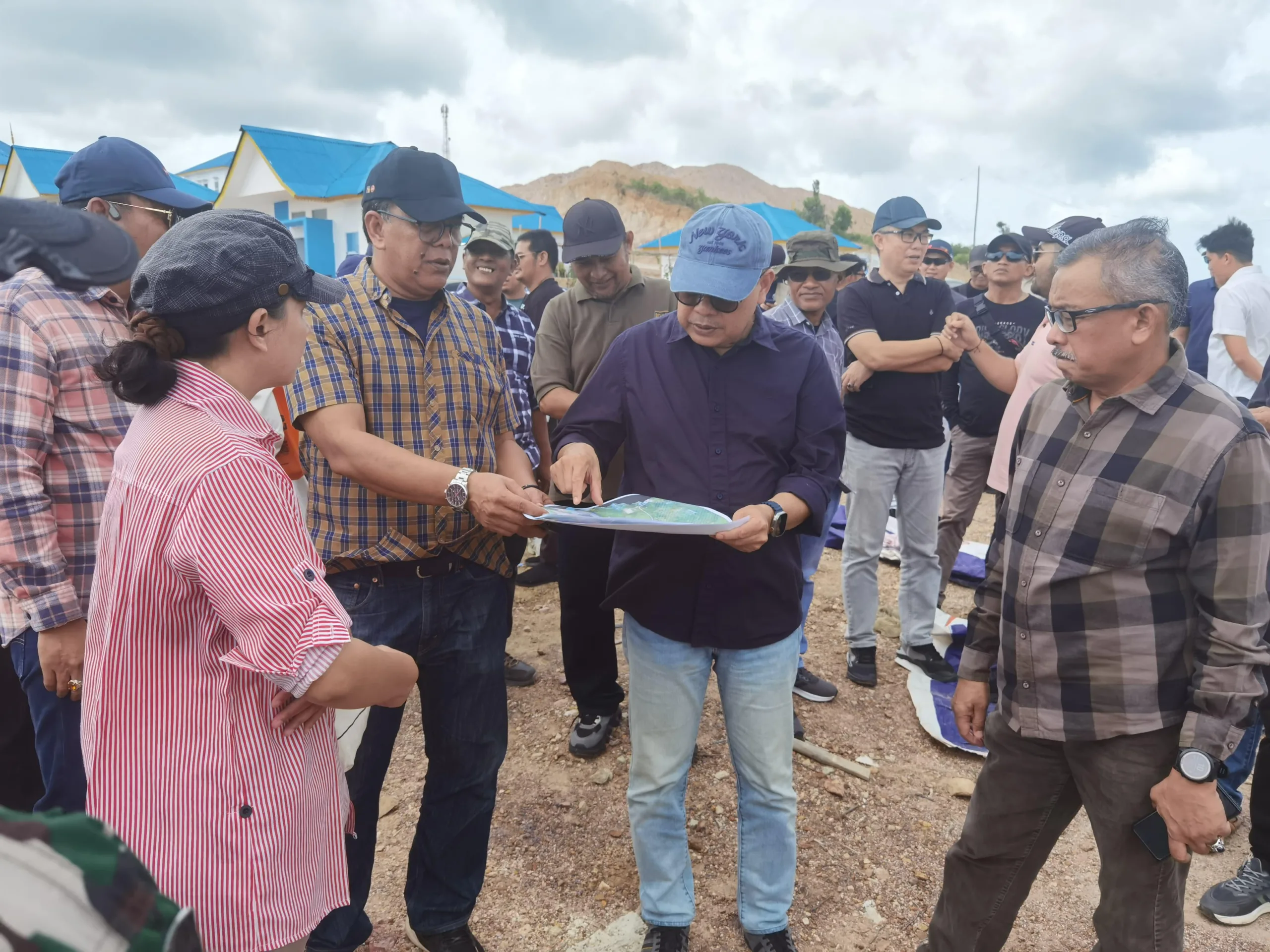 BP Batam dan Pemko Batam Tinjau Lokasi Pasar Sementara di Kawasan Tanjung Banon