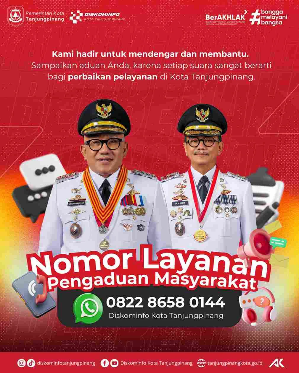 Layanan pengaduan tanungpinang