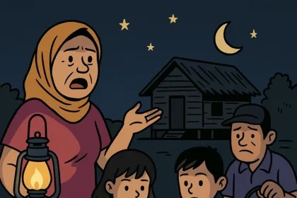 Kepri terang pulau lalang lingga