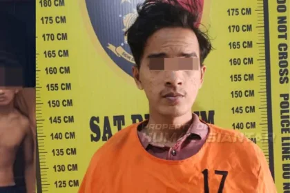 Polres pematangsiantar ringkus terduga pelaku cabul dua anak dibawah umur dirumah kontrakannya 36 (1)