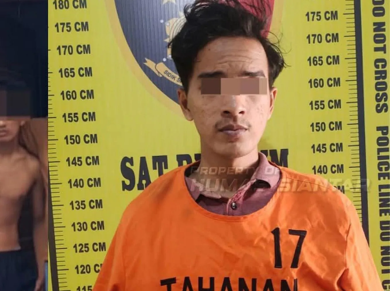 Polres pematangsiantar ringkus terduga pelaku cabul dua anak dibawah umur dirumah kontrakannya 36 (1)